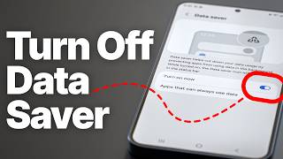 How To Turn Off Data Saver On Android Samsung Motorola