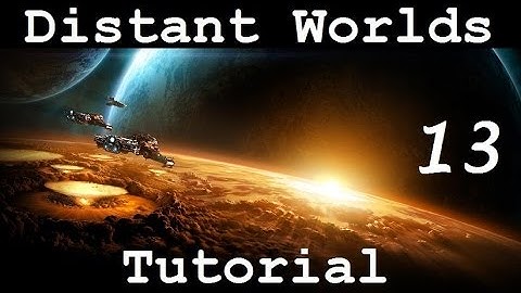 Distant Worlds Universe | Tutorial 13 - Resource Management