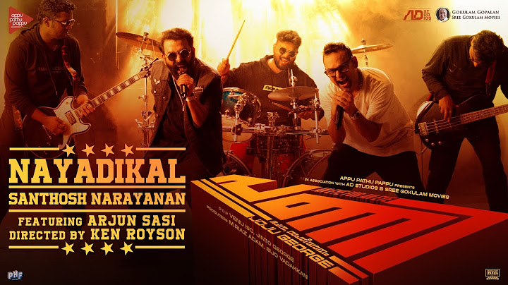NAYADIKAL - "PANI" | Santhosh Narayanan Ft. Arjun Sasi| Joju George| Ken Royson| Anwar Ali
