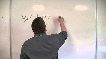 OCR MEI Core 3 1.04 Introducing y = ln(x)