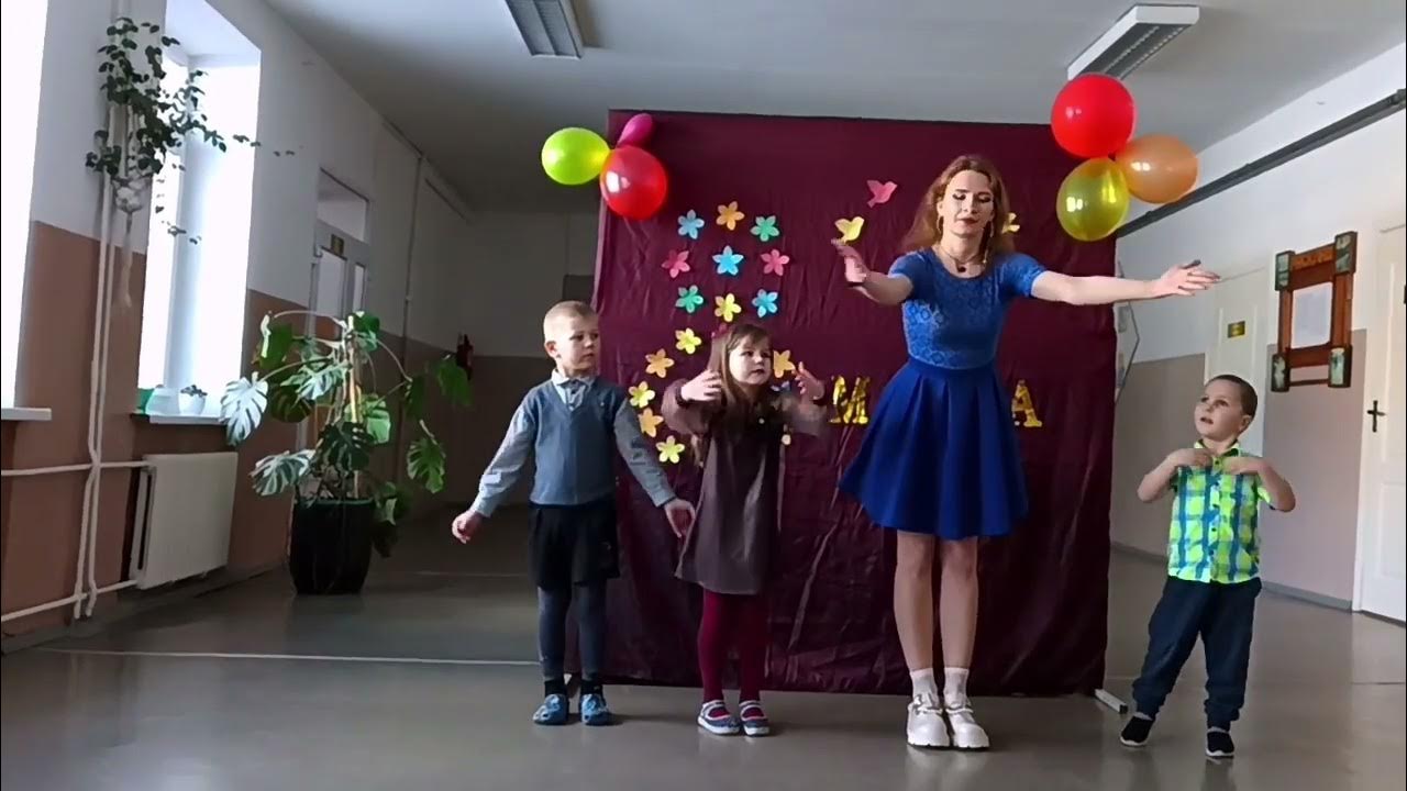 лёгкий танец на 8 марта