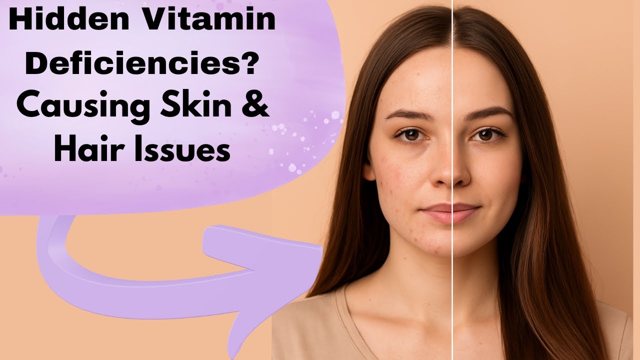 6 Hidden Vitamin Deficiencies That Hurt Your Skin and Hair