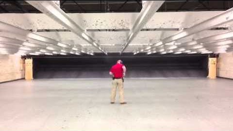 Action Target Portable Moving Target System at the NRA Range