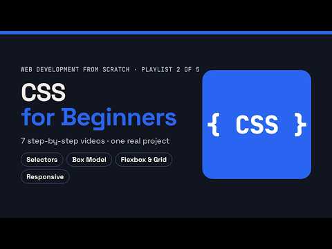 CSS for Beginners: Course Introduction and What You'll Build