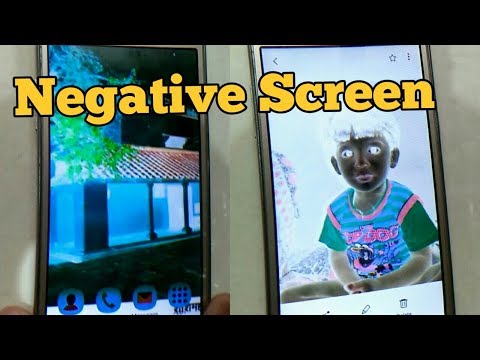 How To Mobile Negative Screen Problim HowTo Display Negative