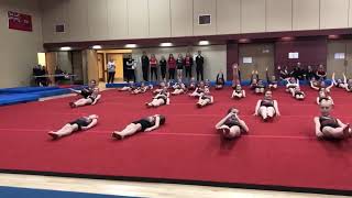 2019 Morden Magics Display Competitive group warmup