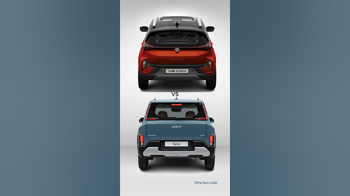 Kia Syros vs Tata Nexon..#kiasyros #kiaindia #kiaseltos #tatanexon #nexon #nexonev #nexon2024 #kia