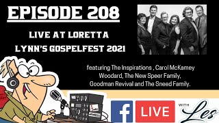 Live with Les I Episode 208 I LIVE at Loretta Lynn Gospel Fest I REAL Southern Gospel