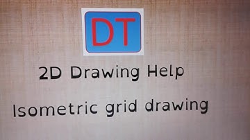 2D iso grid drawing
