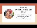 $10,000 SBA Emergency Grant Loan for Self Employed People | Coronavirus