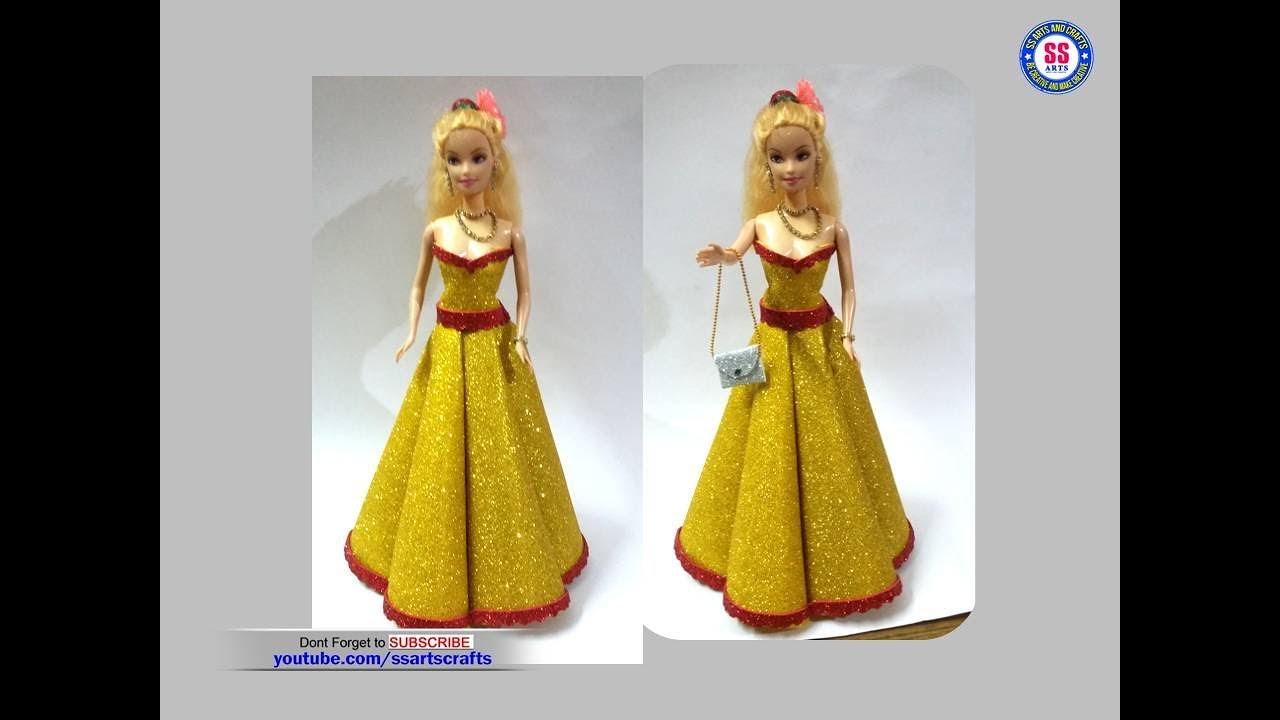 foam doll dress