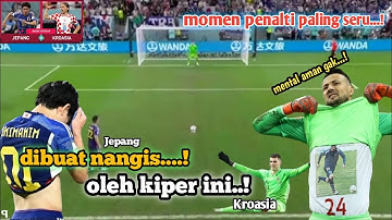 aksi kiper terbaik - Jepang vs Kroasia - hasil pertandingan piala dunia 2022
