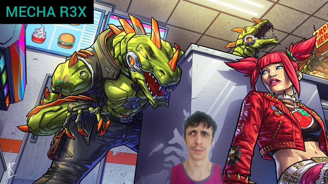 Minecraft Mecha R3x MECHA R3X, CHEGOU COM SANGUE NO OLHO (Testando skin) | Fortnite - YouTube