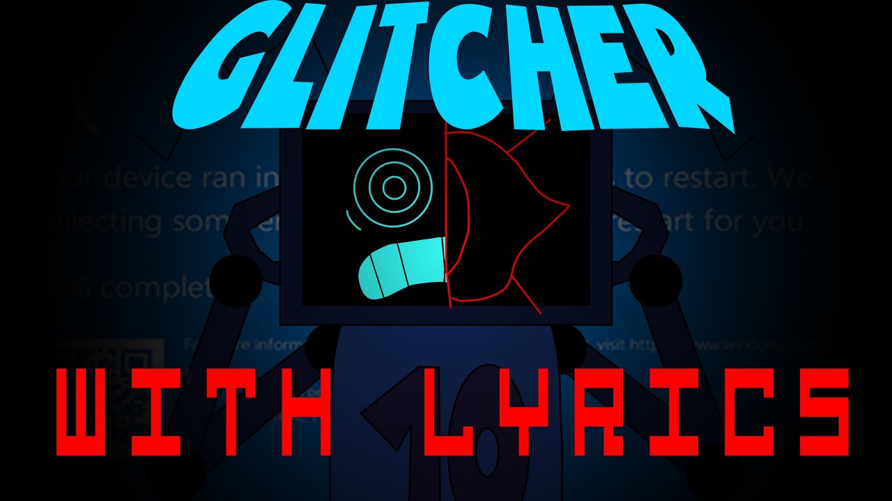 Glitcher WITH LYRICS - FNF VS Hex Lyrical Cover by Indie Half - YouTube
