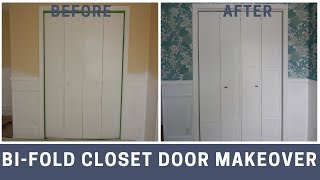 Bi-Fold Closet Door Makeover