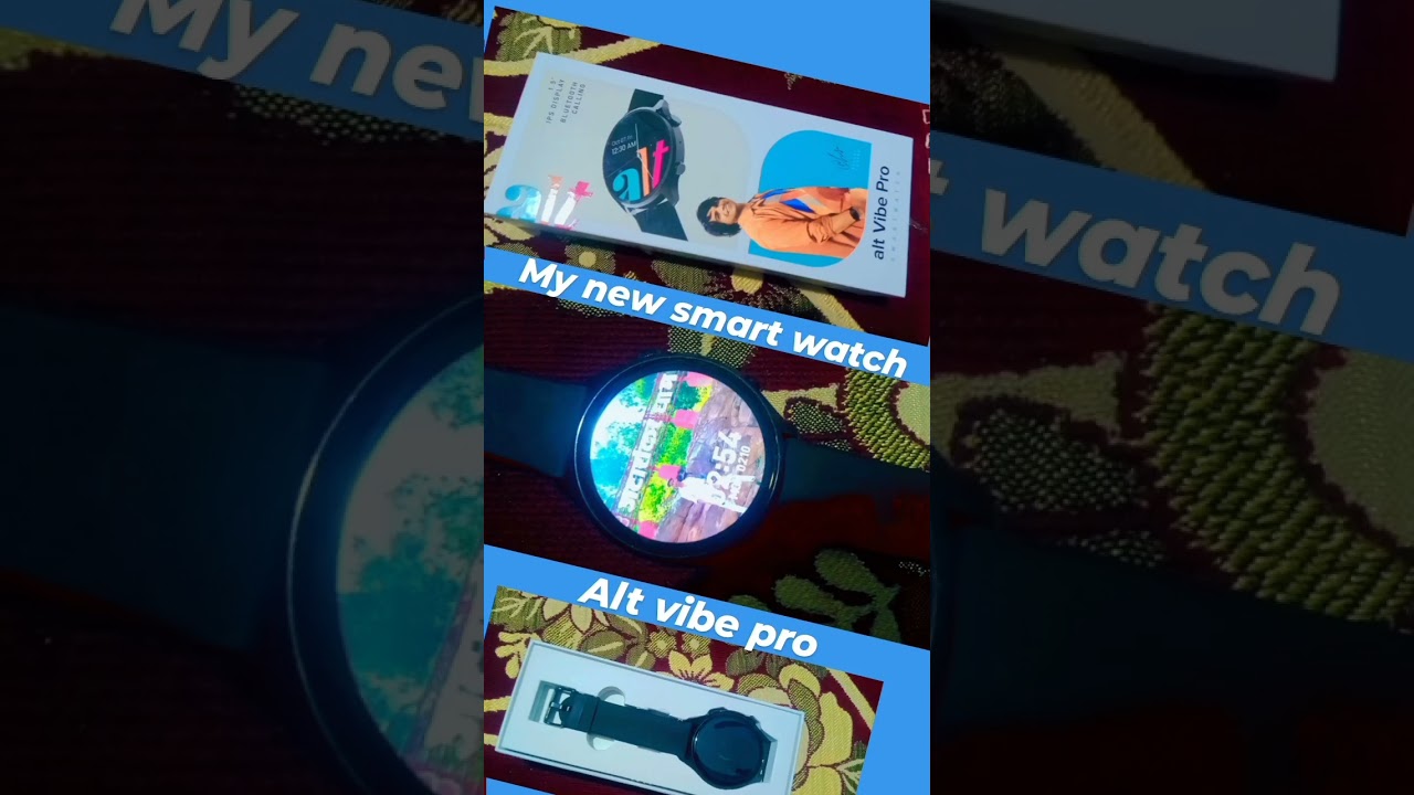 alt vibe pro smart watch 