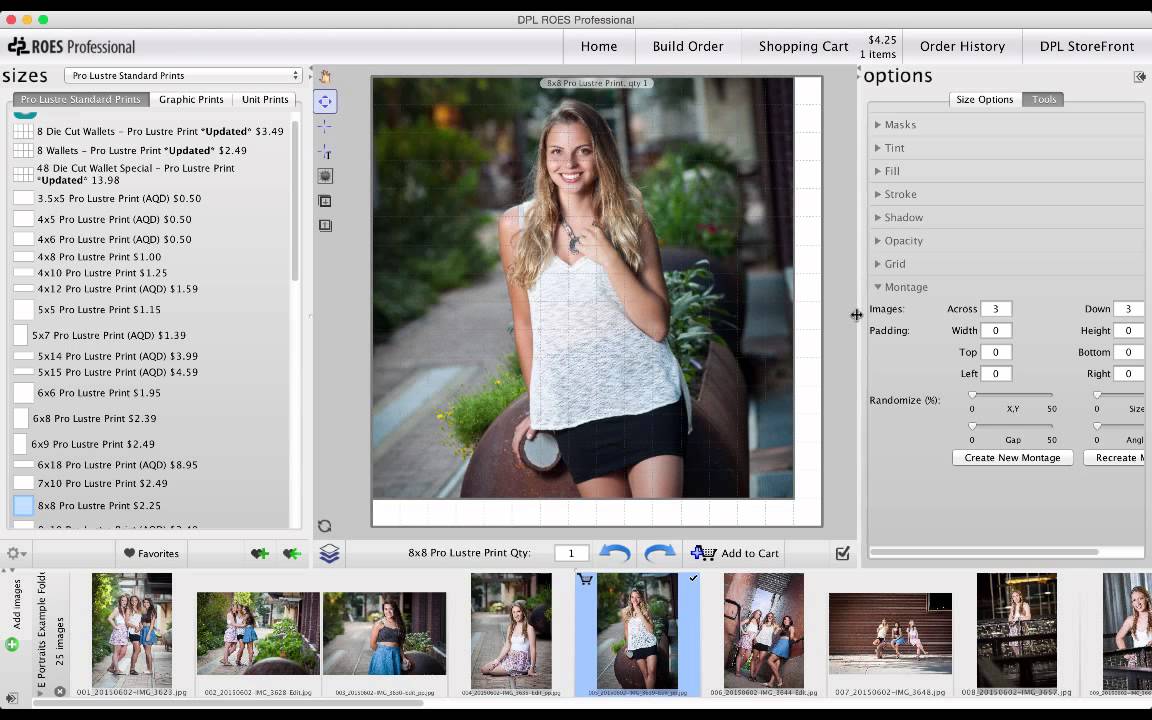 M Roes Custom Sizes and Montages in ROES - YouTube