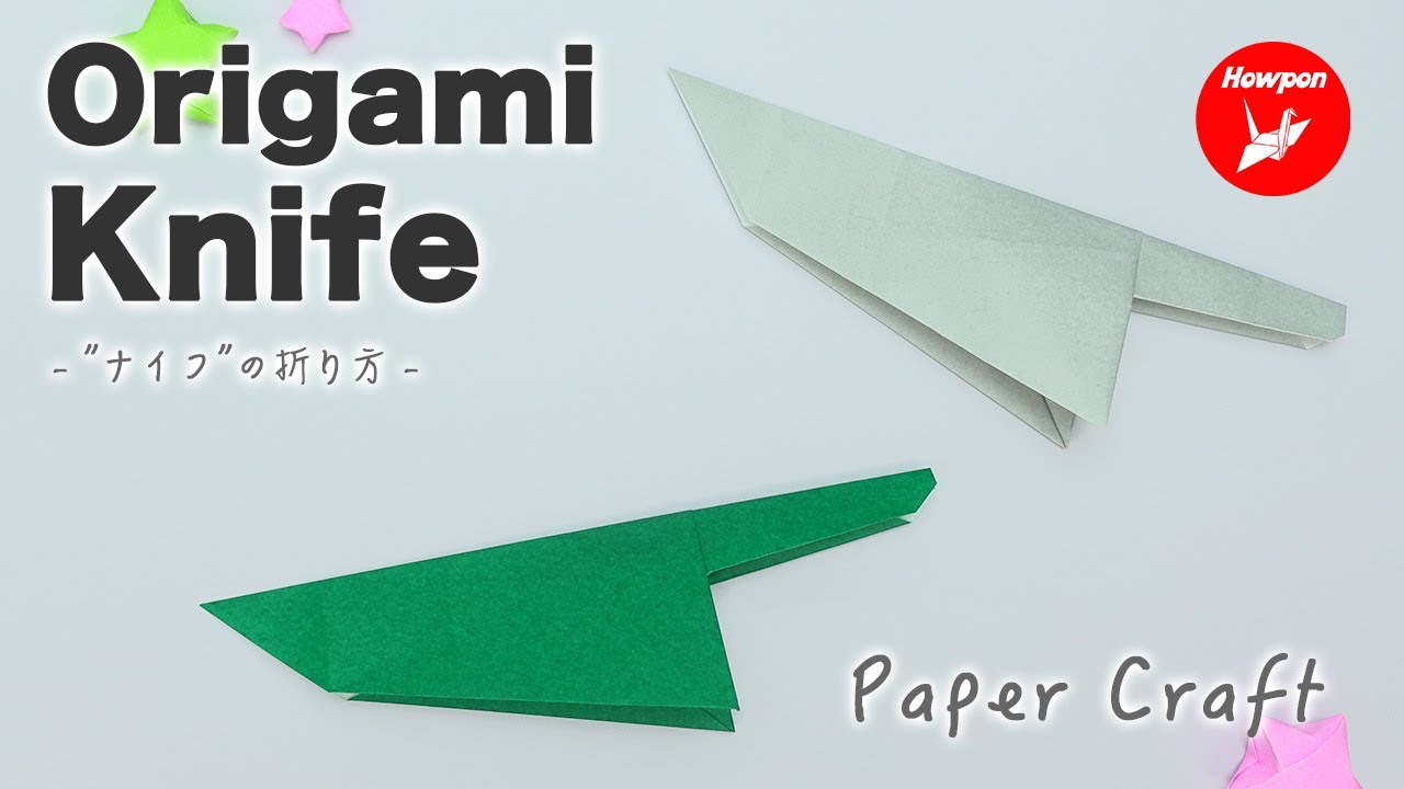 How To Make A Cool Origami Knife Easy And Simple Step By Step Paper