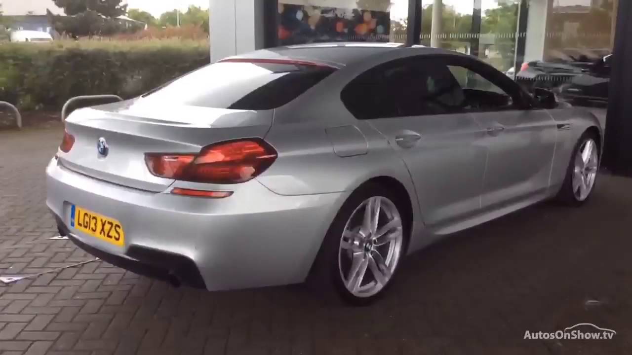 BMW Convertible bmw 6 series 2013 BMW 6 SERIES 640D M SPORT GRAN COUPE ALUMINIUM/SILVER 2013 - YouTube