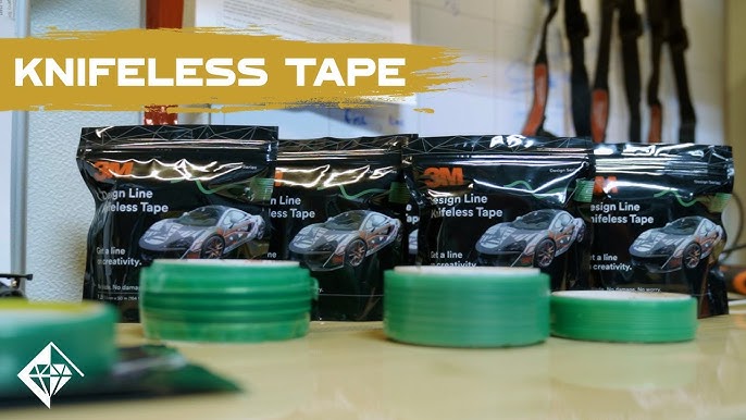 5M Knifeless Finish Line Tape Pro Squeegee, Graphic Cutting Trim Vinyl Wrap  Tool