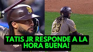 Fernando Tatis Jr Conecta Largo Batazo A La Hora Buena Con Sa Diego