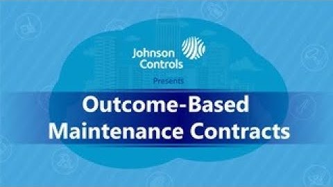 Outcome-based Premium Planned Service Agreement (PSA) by Johnson Controls