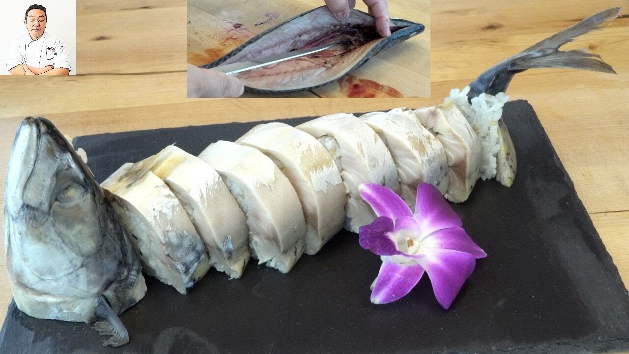 Saba Sugatazushi (Whole Mackeral Sushi) - How To Make Sushi Series | Hiroyuki Terada - Diaries of a Master Sushi Chef