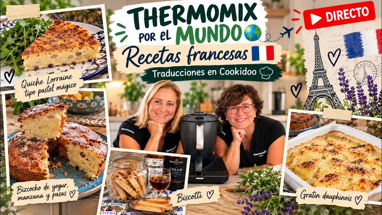 Thermomix por el mundo 🌍 | Recetas francesas y traducciones en Cookidoo