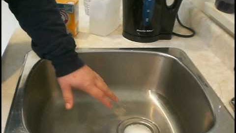 Preventative maintenance, How to keep your drains clear.