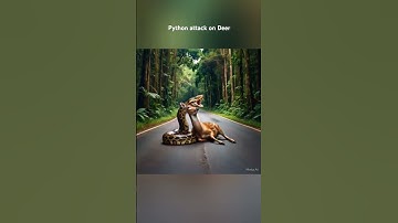 Python attack on Deer #shorts #shortvideo #viralvideo #trending #shortsvideo #deer ##python #ai #