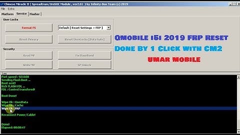 Qmobile i5i 2019 FRP Reset Done By 1 Click with CM2