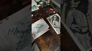 Monotype Printmaking Process | Creative Art Design &amp; Caricatures | Positive Artistic Expression
