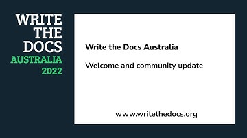 Swapnil Ogale - Conference intro and community update