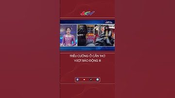 Triều cường ở Cần Thơ vượt báo động III #shorts #triềucường #dựbáotriềucường | Truyền hình Hậu Giang