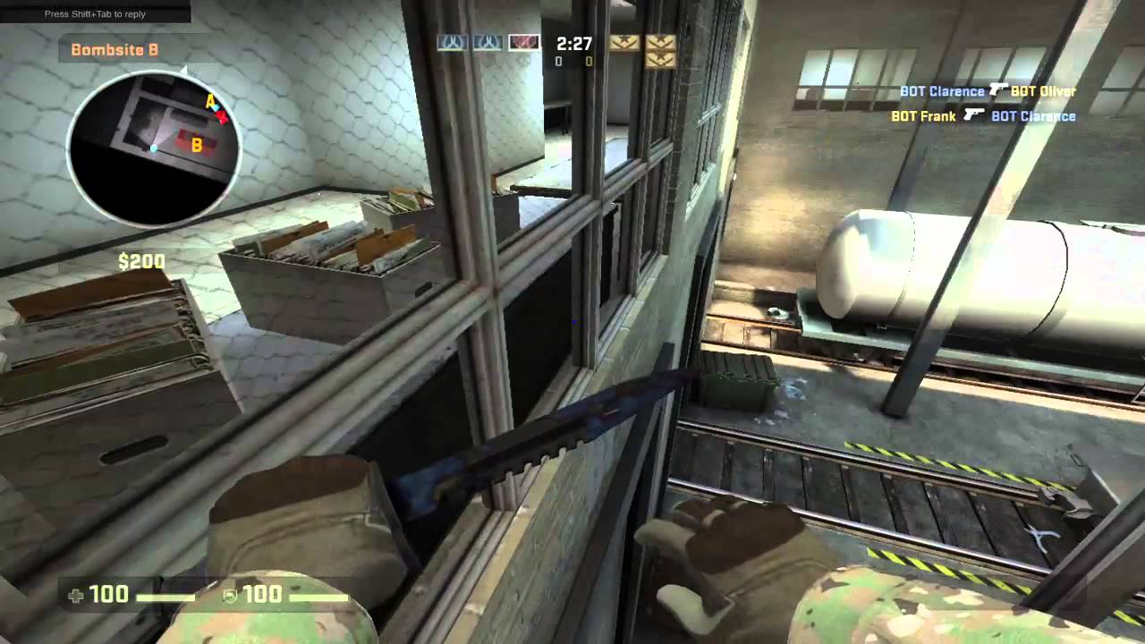 CS:GO - de_train - Tactic #1