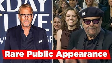 Jack Nicholson Makes Rare Public Appearance At SNL