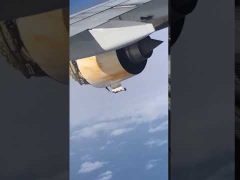 Airfrance A380 engine failure flight AF66 halfway across the Atlantic