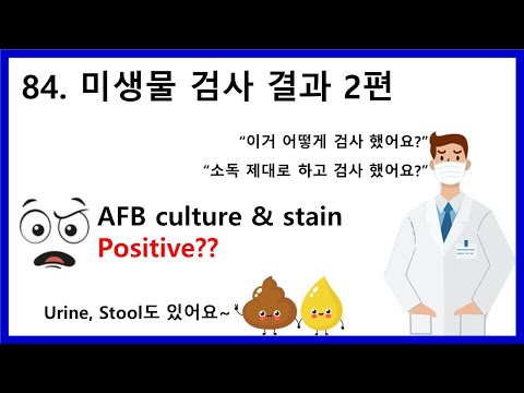 84. 미생물 검사 결과 2편 - AFB culture & stain...