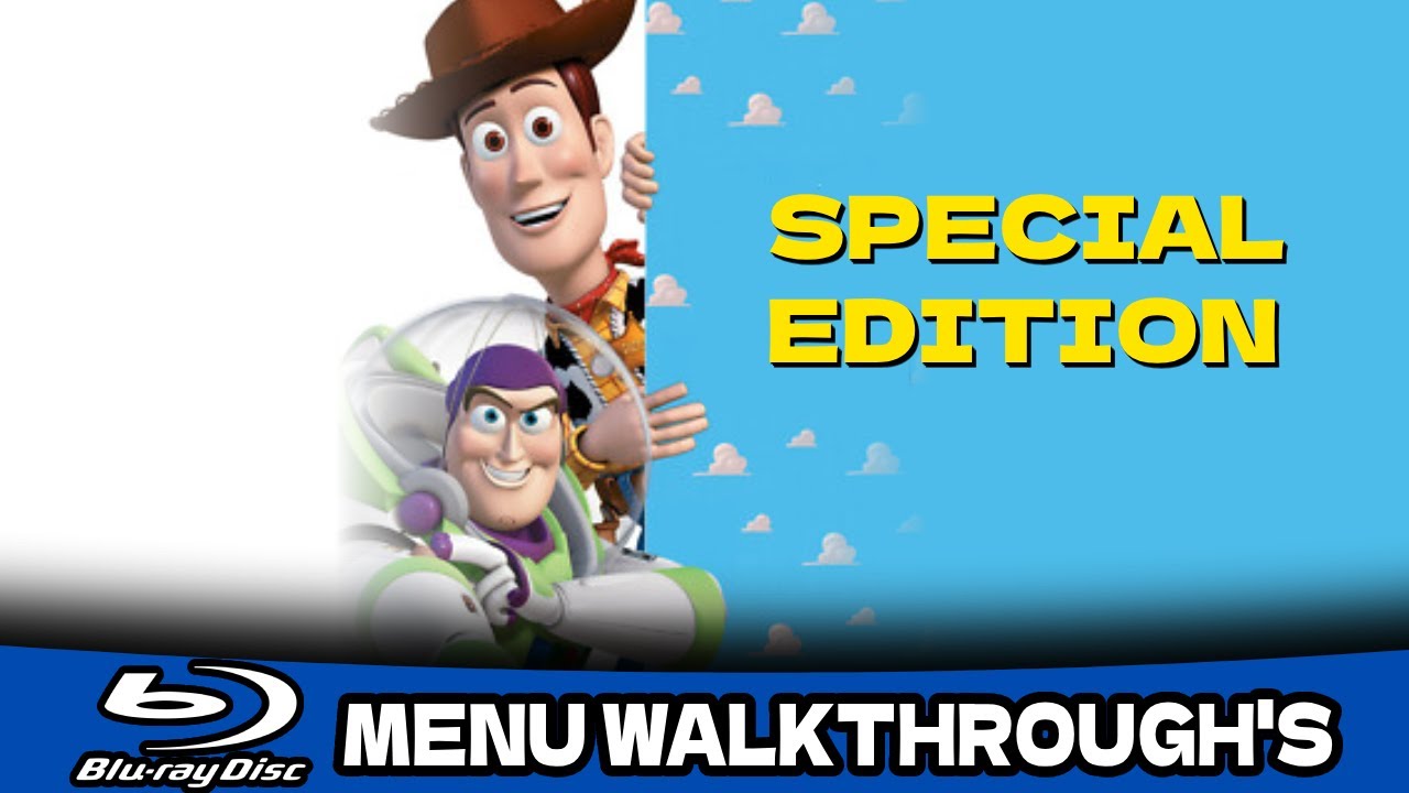 Toy Story (1995) - Menu Walkthrough's (Blu-Ray + DVD)