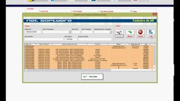 Programa Rastreamento Correios Postagem de Objetos