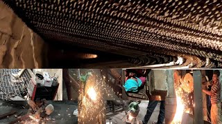 Power Plant Boiler Maintenance Hard Work