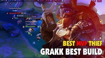 #AOV Grakk Gameplay | MVP THIEF | Arena Of Valor - Cap