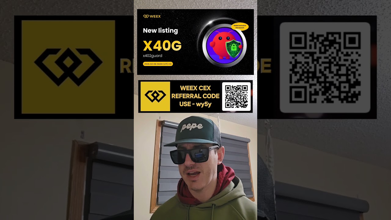 $X40G - x402Guard TOKEN CRYPTO COIN КАК КУПИТЬ X40G X402 GUARD WEEX CEX BASE BLOCKCHAIN ​​AI AGENTS