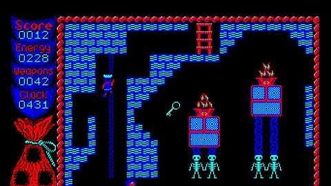 Camelot by Superior Software on the Acorn Electron