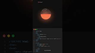 3D Glowing Bottle 🍾 using html and css #youtubeshorts #shorts #shortvideo #trending #viral