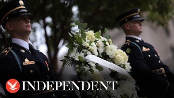 Live: Pentagon ceremony commemorates 22 years since 9/11 attacks