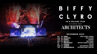 Biffy Clyro - UK/Ireland Tour November 2022 - On Sale Now