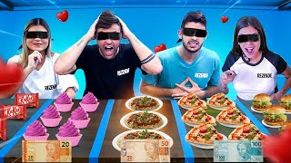 TUDO QUE O CASAL COMER EU PAGO AS CEGAS!!