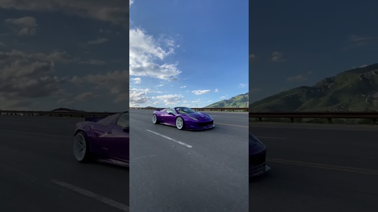 TheStradman Liberty Walk Ferrari 458 Spider WideBody with Fi EXHAUST F1 High Pitch Ver