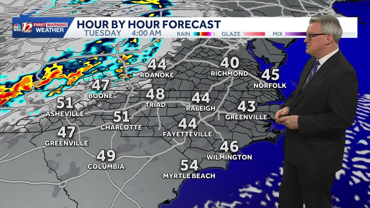 Rain chance this week includes a strong storm chance - YouTube
